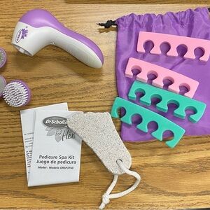 Dr. Scholl's For Her Pedicure Spa Kit - Purple